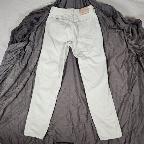 Marithe & Francois Girbaud Straight Leg Denim Pants Womens 9/10 High Waist FLAWS - Picture 2 of 15